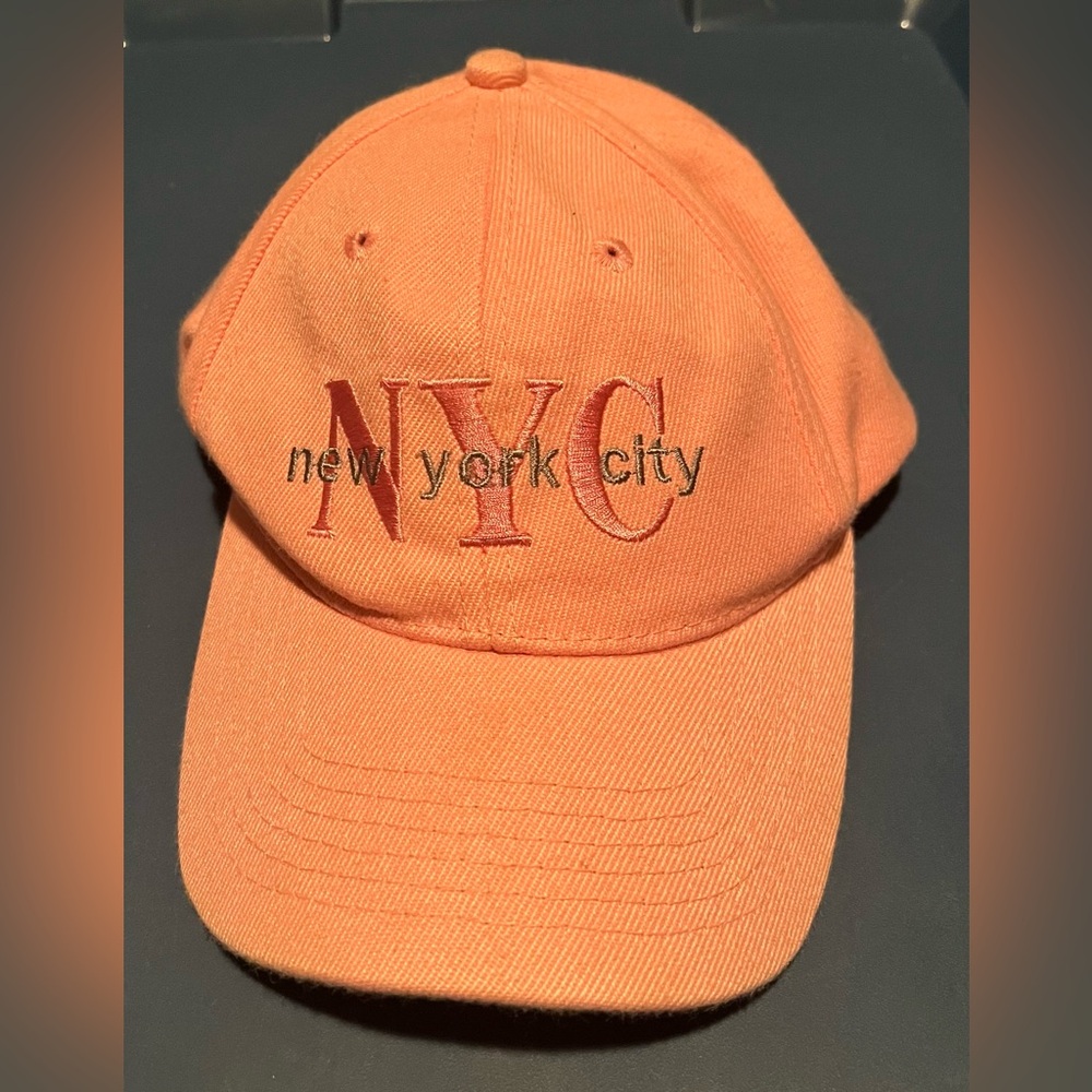 Pink NYC Baseball Cap